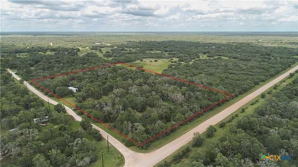 10.88 Acres of Improved Recreational Land for Sale in Hallettsville, Texas