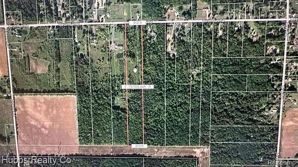 17.5 Acres of Recreational & Residential Land for Sale in Arbela Township, Michigan