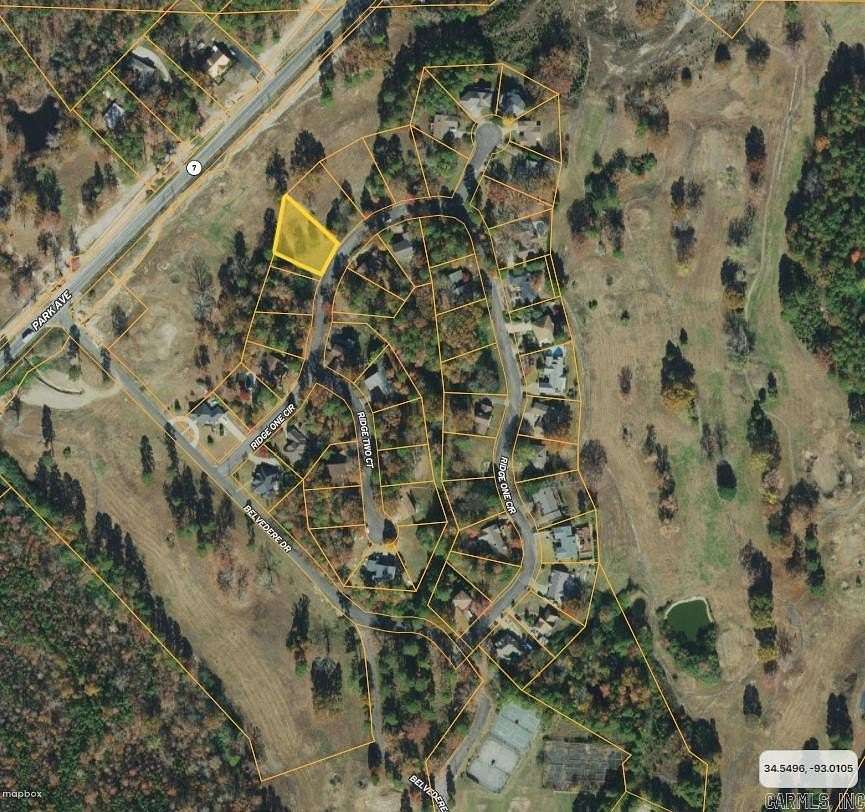 0.35 Acres of Residential Land for Sale in Hot Springs, Arkansas