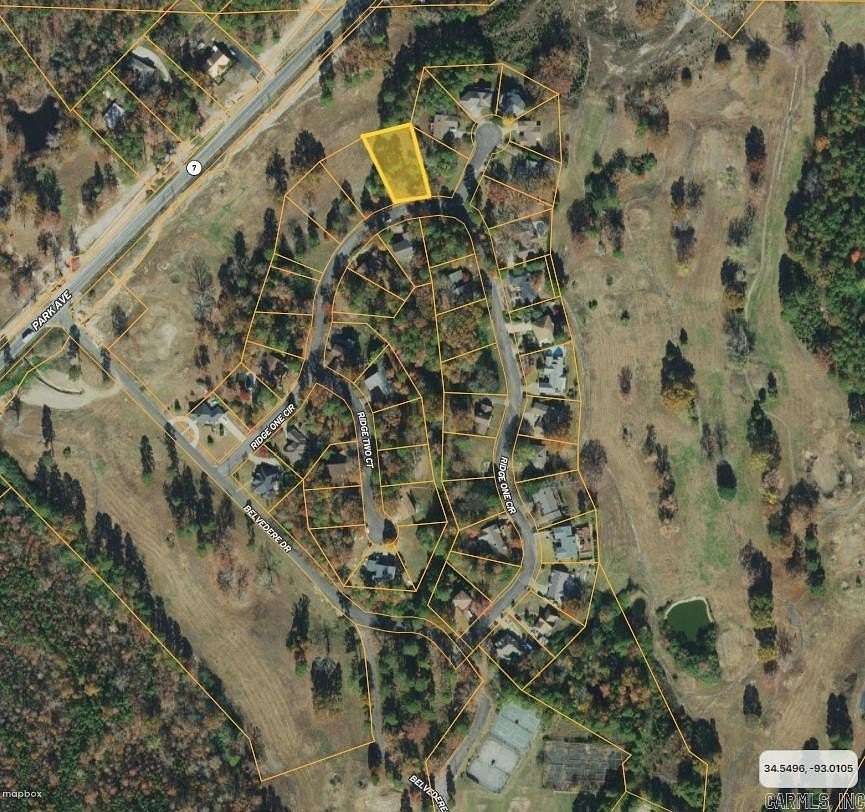 0.35 Acres of Residential Land for Sale in Hot Springs, Arkansas