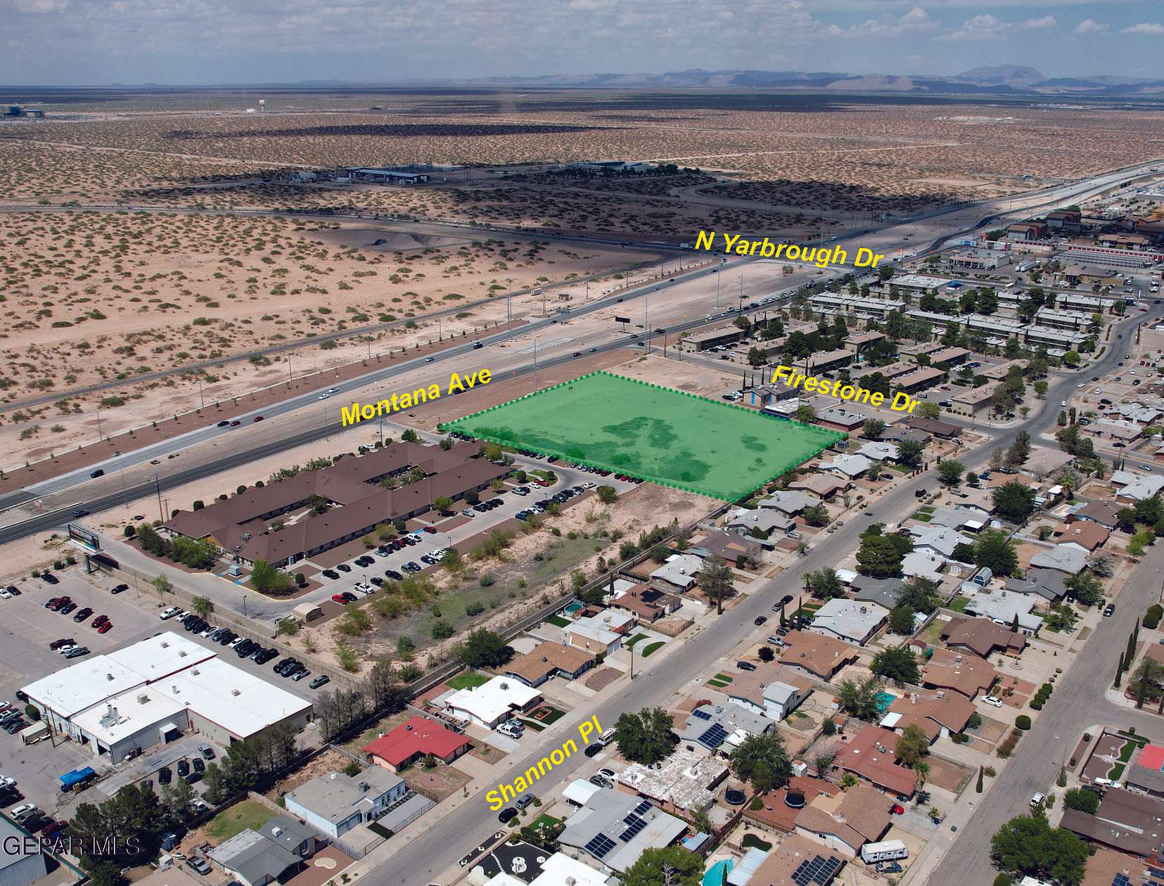 3.13 Acres of Commercial Land for Sale in El Paso, Texas