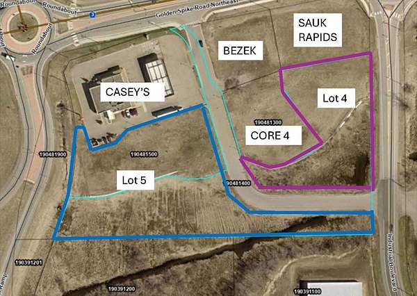 3.54 Acres of Commercial Land for Sale in Sauk Rapids, Minnesota