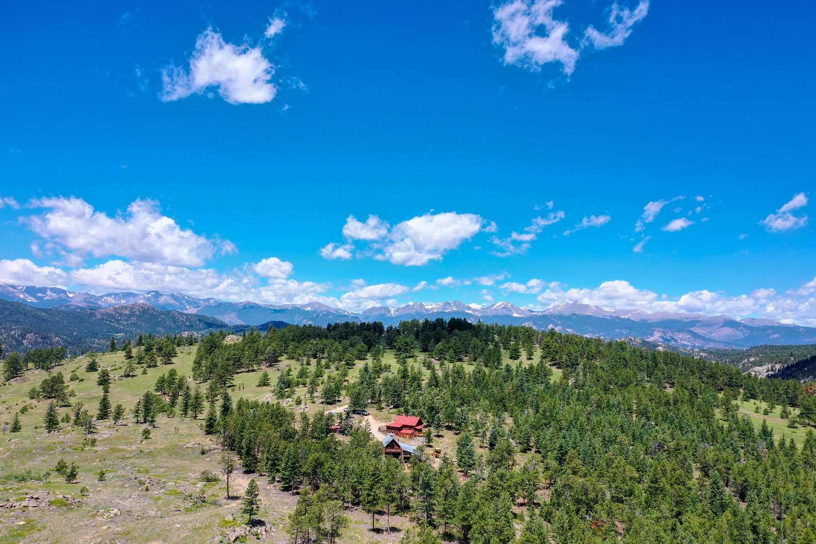 40 Acres of Recreational Land with Home for Sale in Estes Park, Colorado
