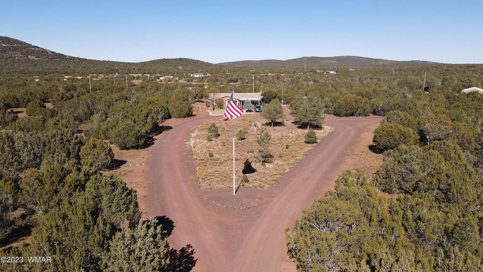 10.04 Acres of Land with Home for Sale in Vernon, Arizona