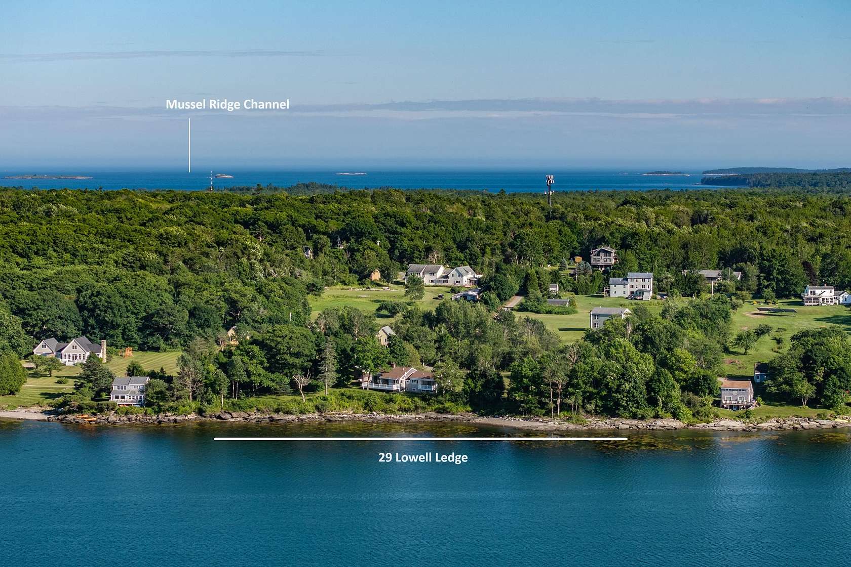 3.1 Acres of Residential Land with Home for Sale in Owls Head, Maine