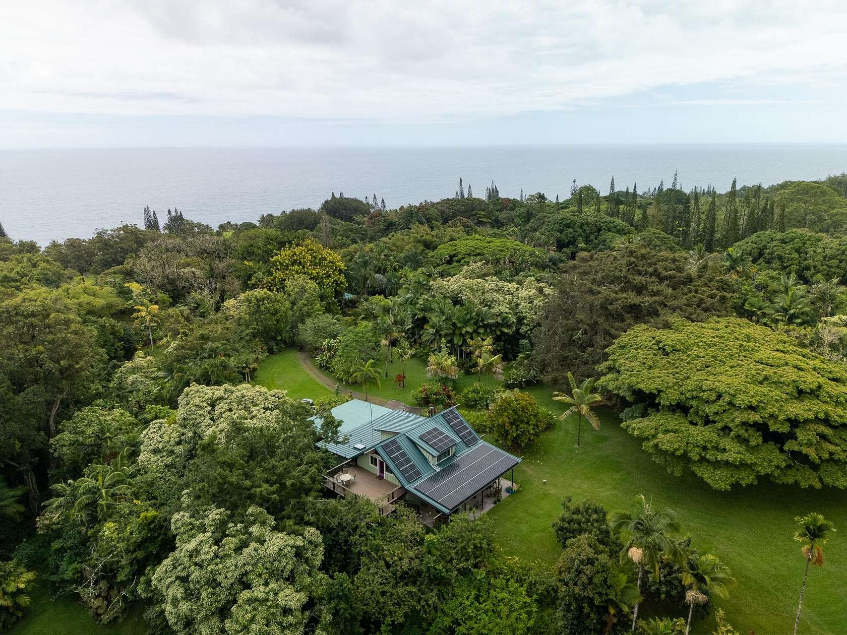 14.9 Acres of Land with Home for Sale in Hana, Hawaii