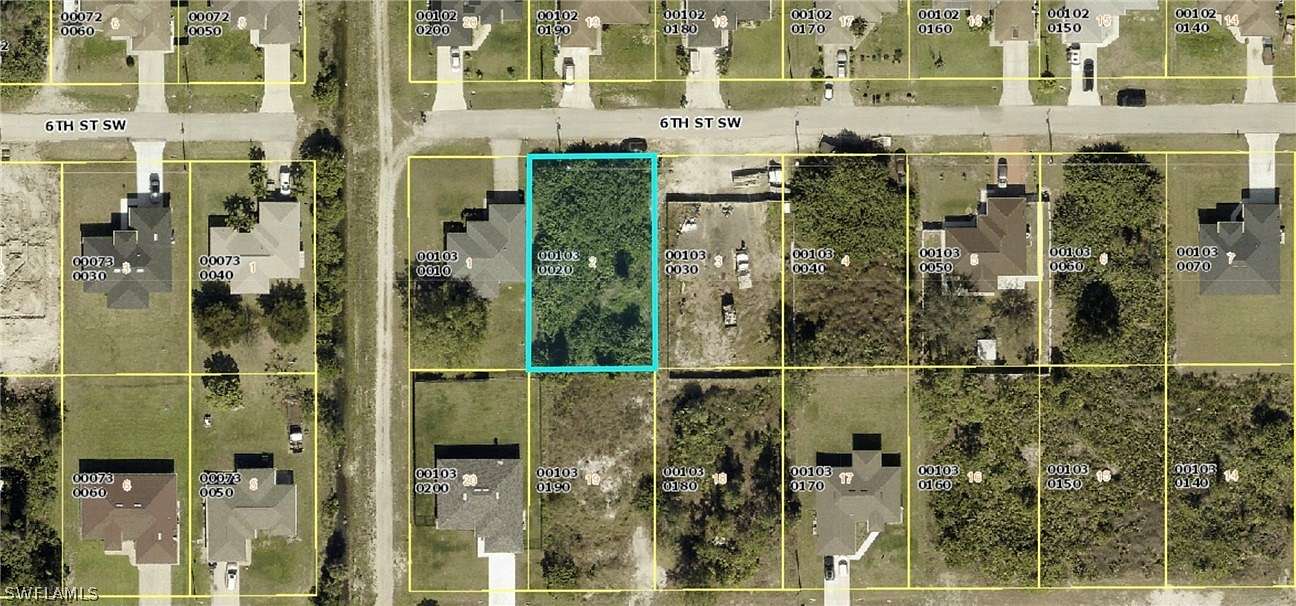 0.243 Acres of Residential Land for Sale in Lehigh Acres, Florida