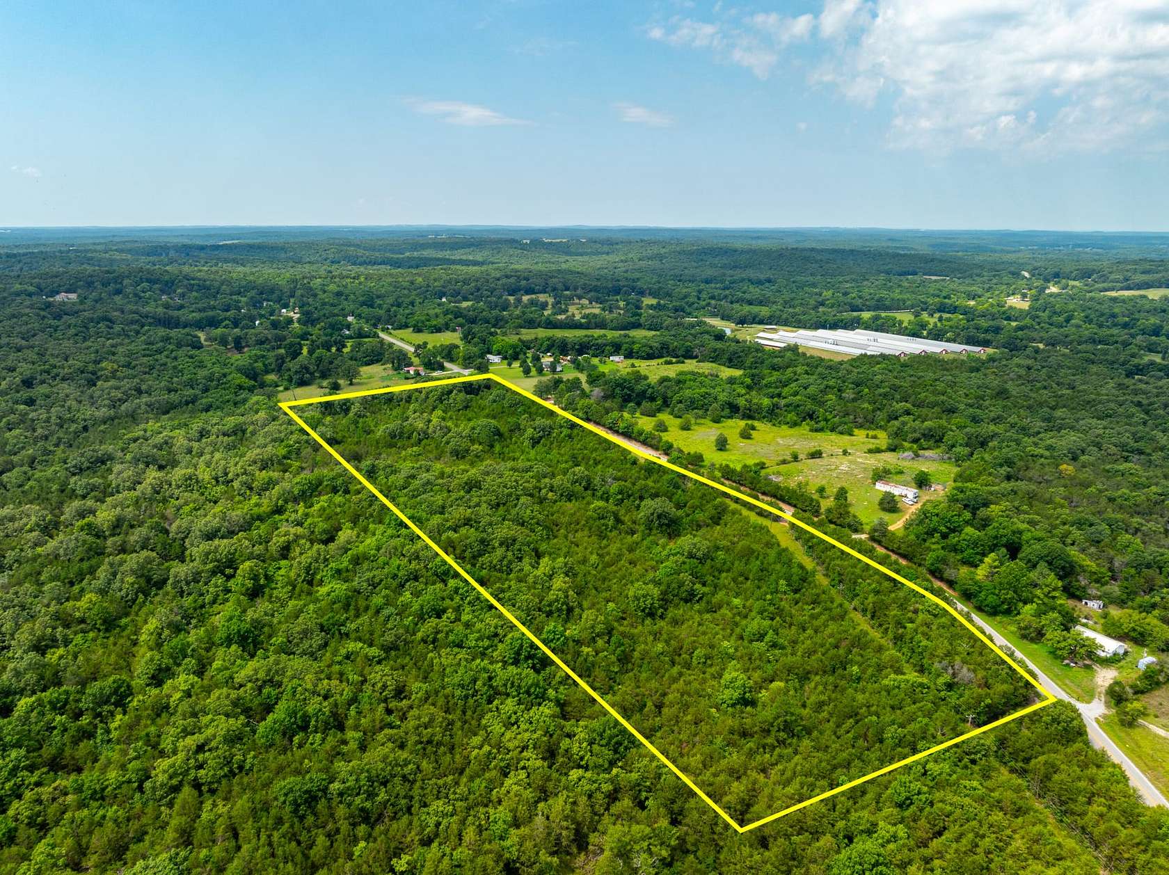 16 Acres of Recreational Land for Sale in Poughkeepsie, Arkansas