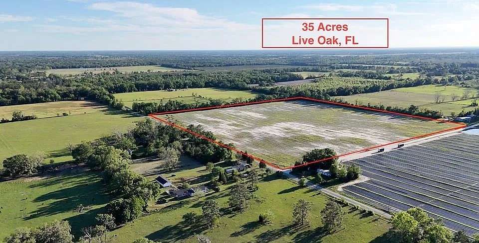 35 Acres of Agricultural Land for Sale in Live Oak, Florida