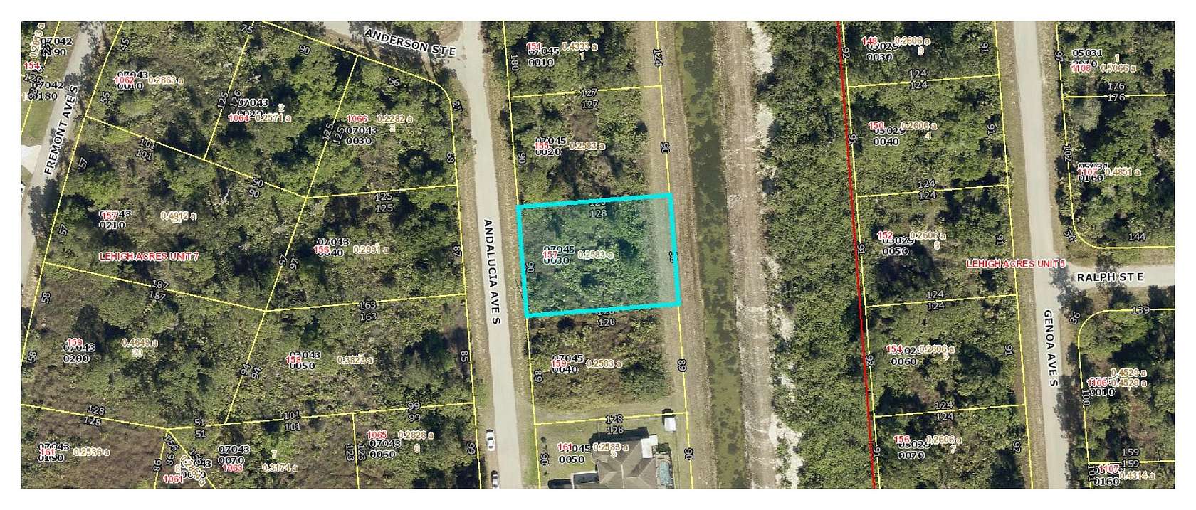 0.26 Acres of Residential Land for Sale in Lehigh Acres, Florida