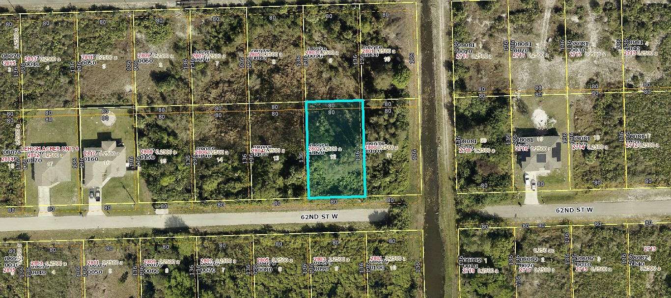 0.25 Acres of Residential Land for Sale in Lehigh Acres, Florida