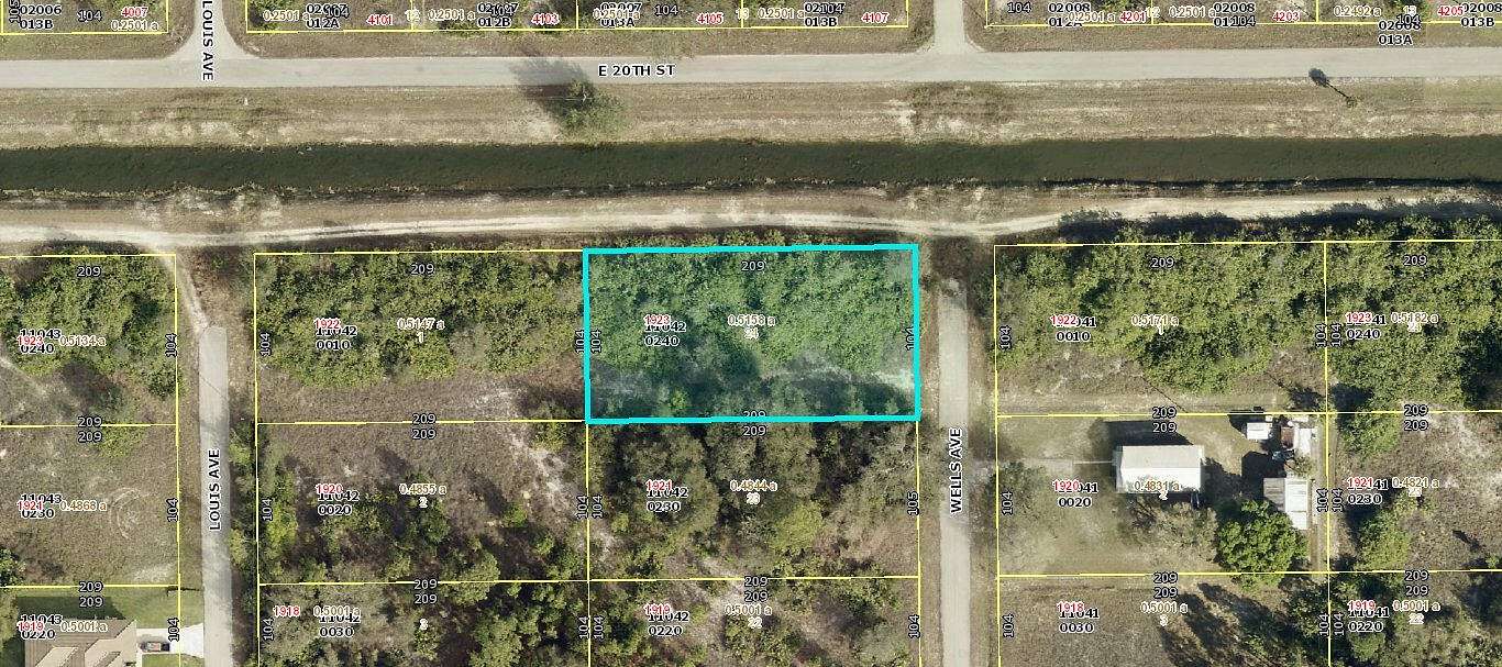 0.51 Acres of Residential Land for Sale in Lehigh Acres, Florida