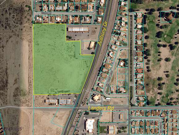 14.7 Acres of Mixed-Use Land for Sale in Anthony, New Mexico