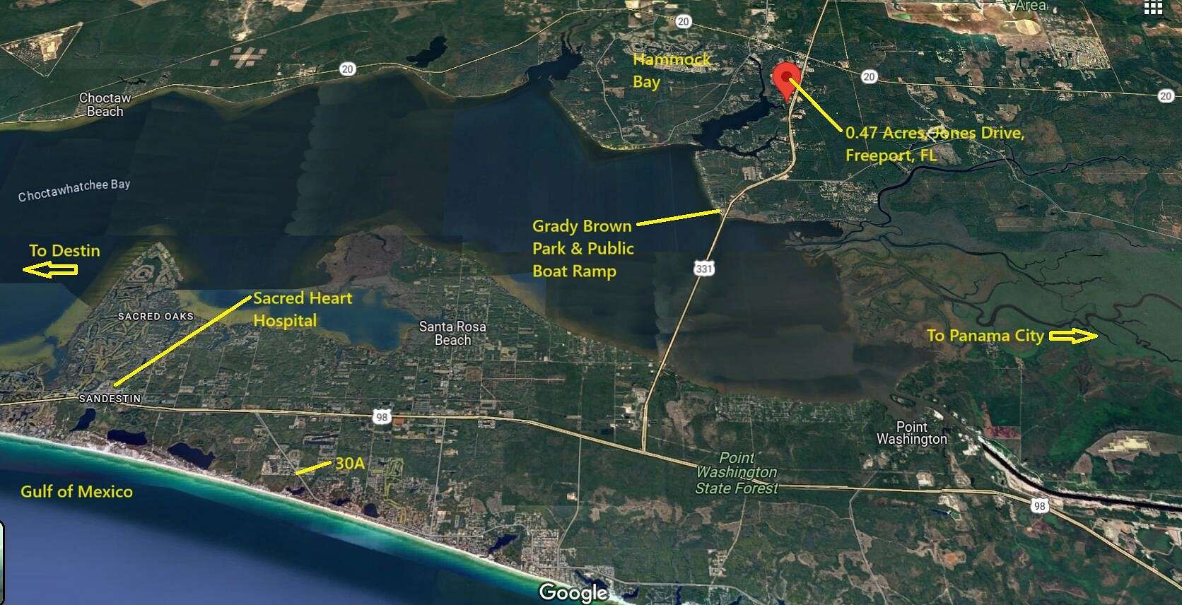 0.47 Acres of Residential Land for Sale in Freeport, Florida