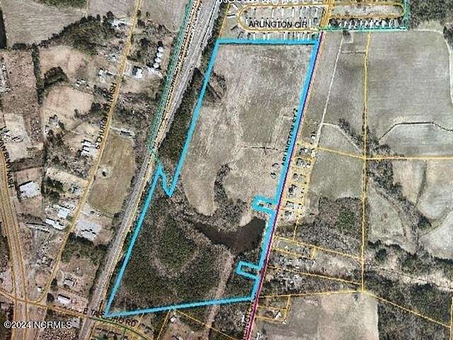 76.59 Acres of Land for Sale in Rocky Mount, North Carolina