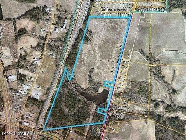 76.6 Acres of Land for Sale in Rocky Mount, North Carolina