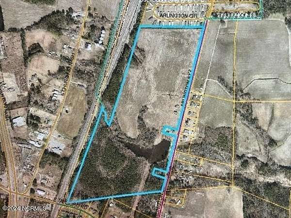 76.6 Acres of Land for Sale in Rocky Mount, North Carolina