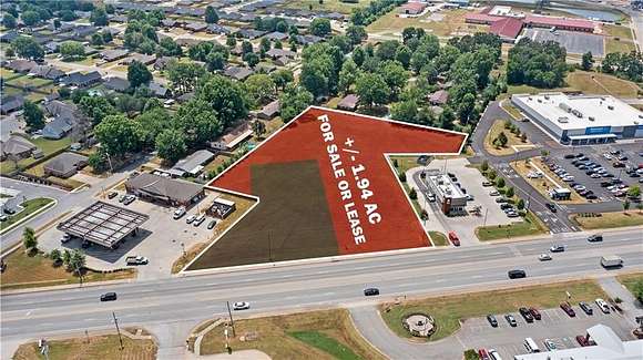 1.94 Acres of Commercial Land for Sale in Farmington, Arkansas