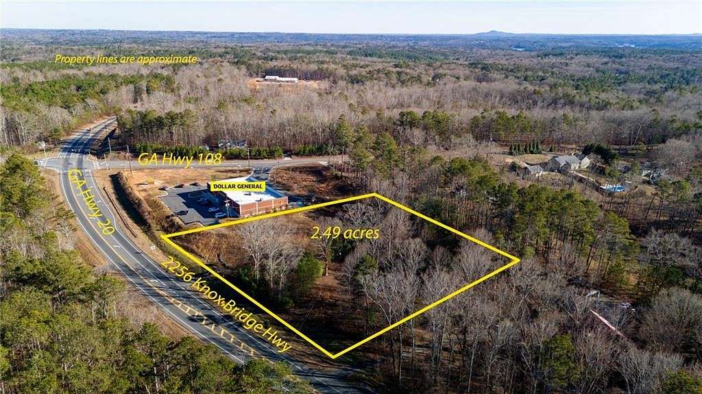 2.49 Acres of Commercial Land for Sale in White City, Georgia