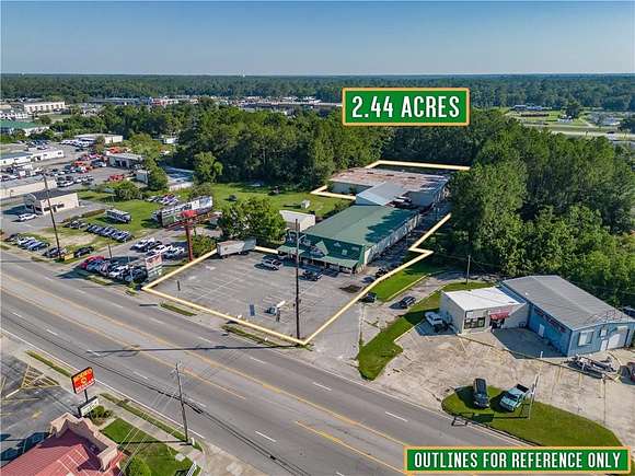 2.44 Acres of Commercial Land for Sale in Waycross, Georgia