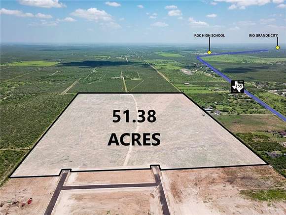 51.38 Acres of Land for Sale in Rio Grande City, Texas