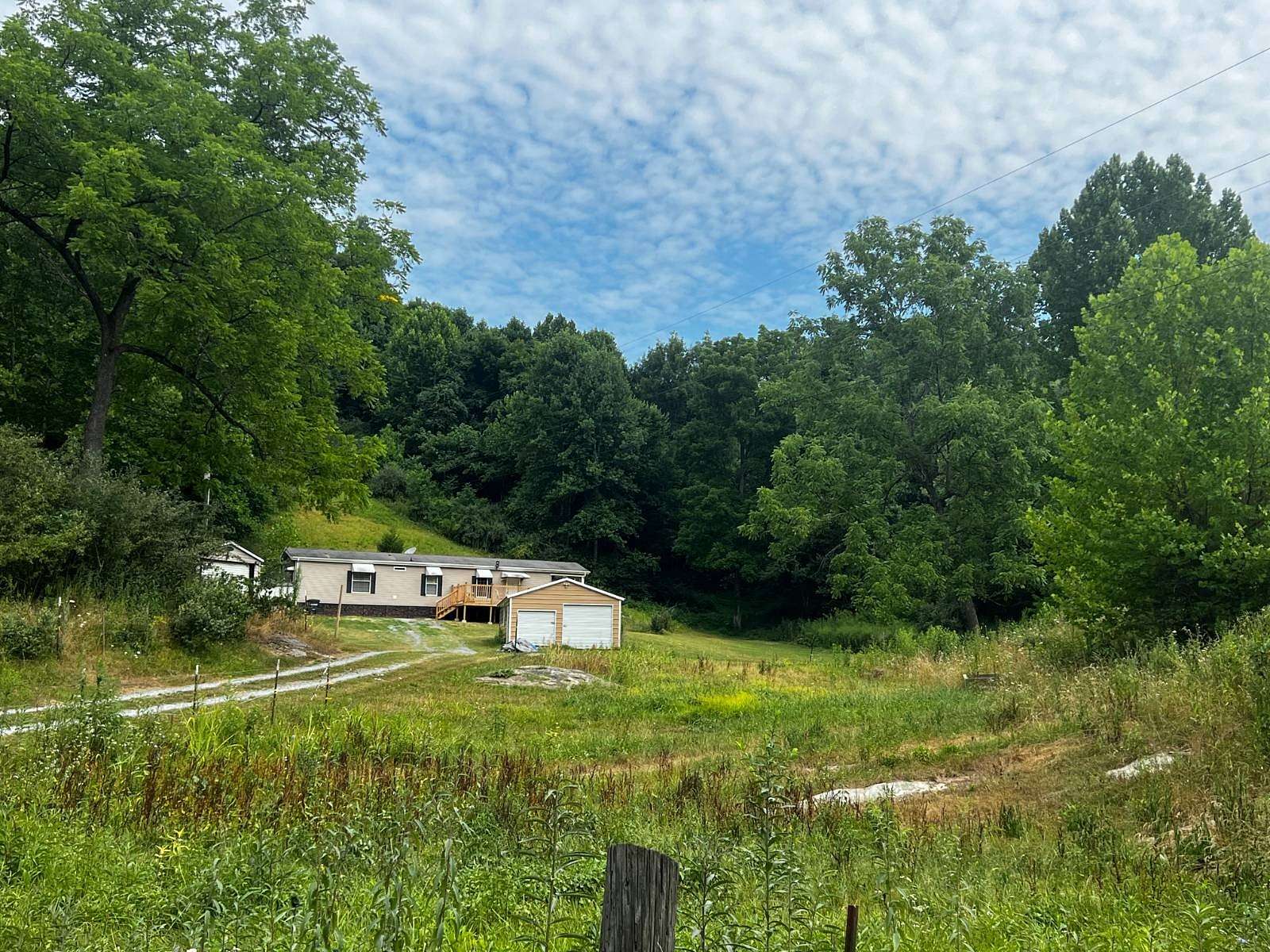 19 Acres of Land with Home for Auction in Bristol, Virginia