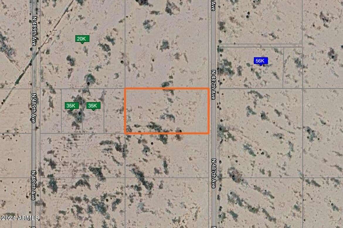 4.7 Acres of Residential Land for Sale in Tonopah, Arizona