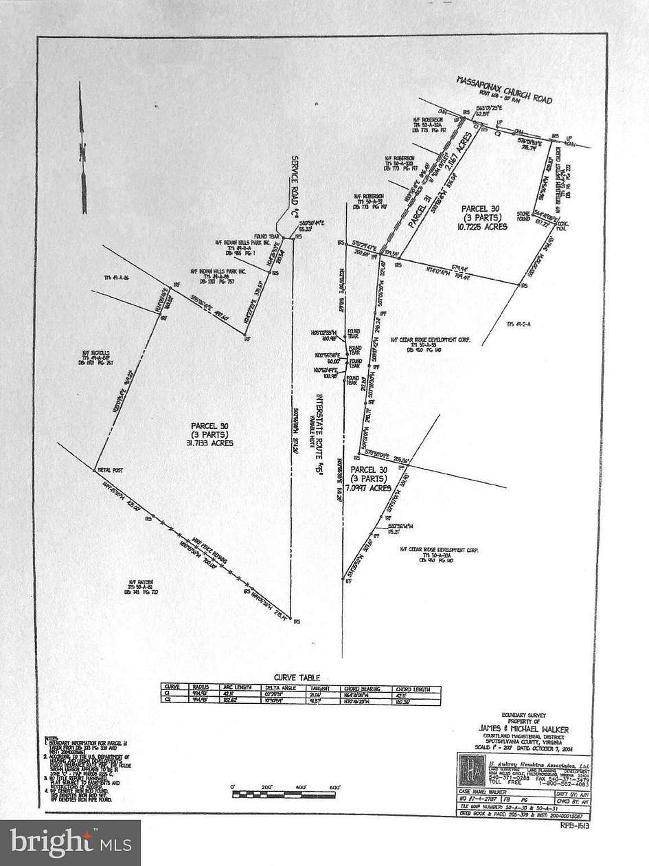 46.83 Acres of Land for Sale in Fredericksburg, Virginia