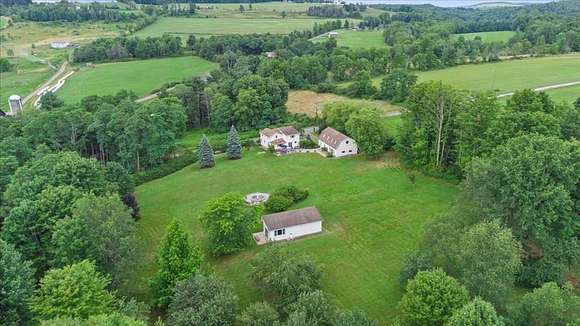 15 Acres of Land with Home for Sale in Rome, Pennsylvania