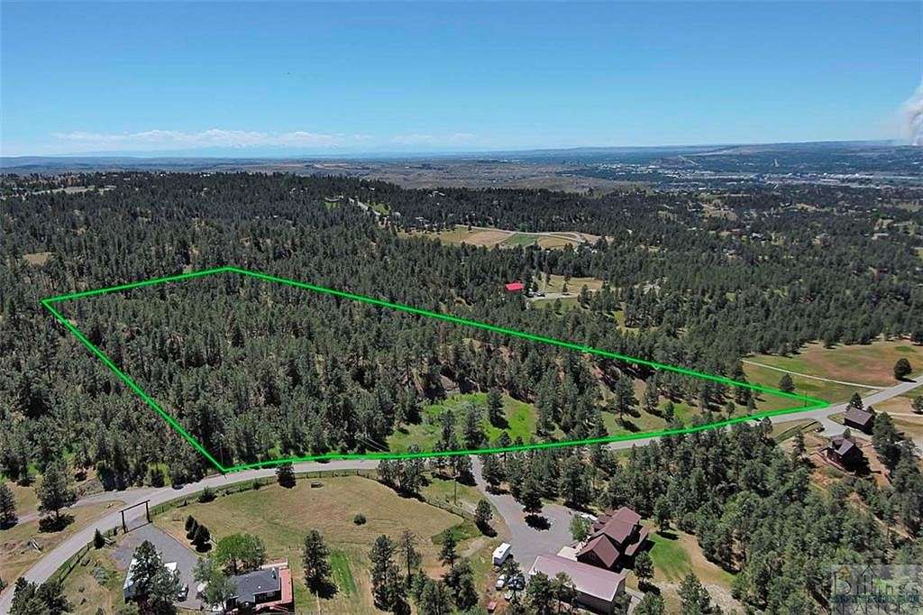 8.8 Acres of Residential Land with Home for Sale in Billings, Montana