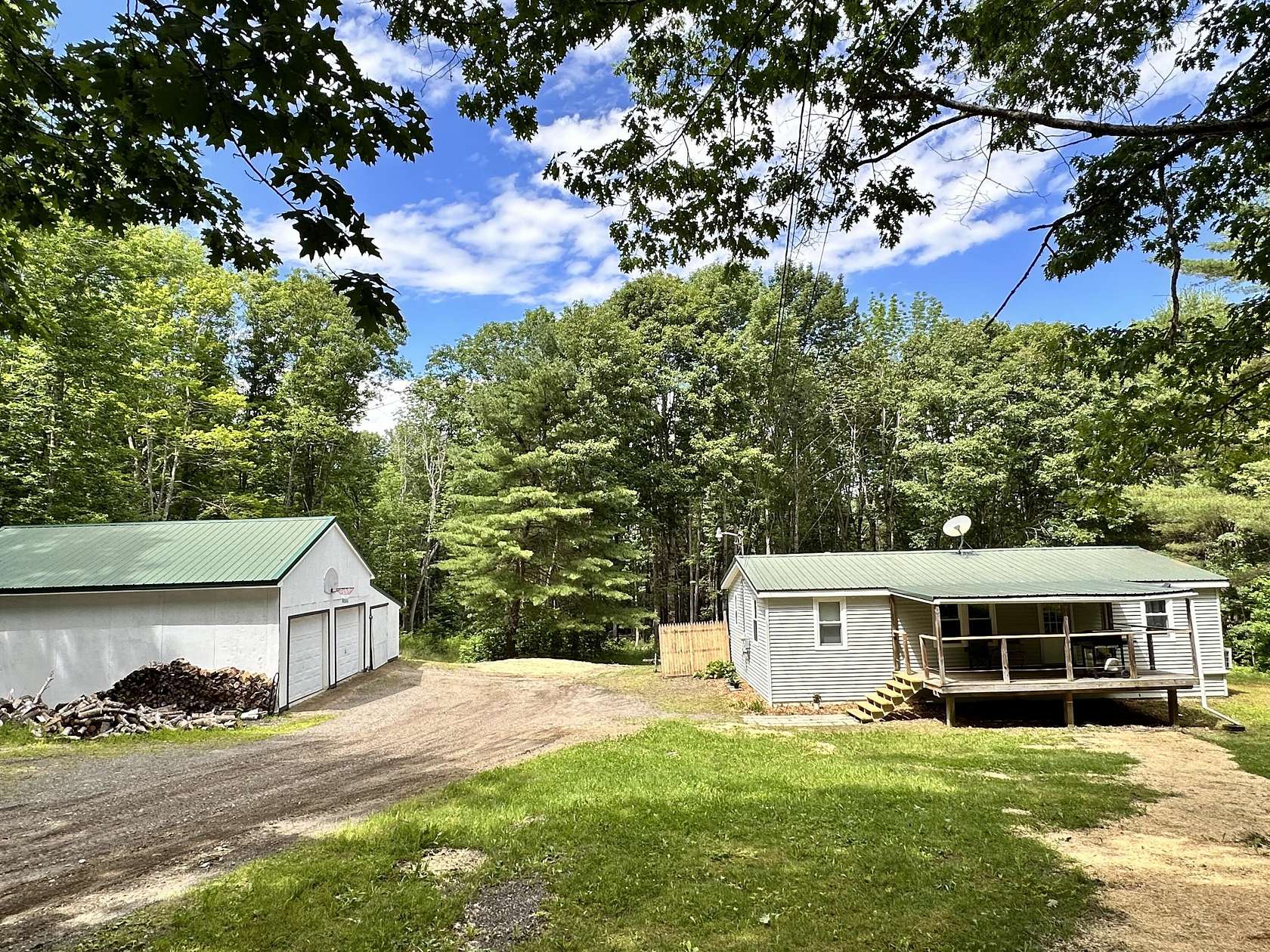 11 Acres of Land with Home for Sale in Newburgh Town, Maine