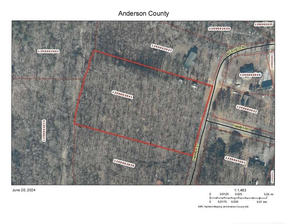 4.59 Acres of Residential Land for Sale in Starr, South Carolina