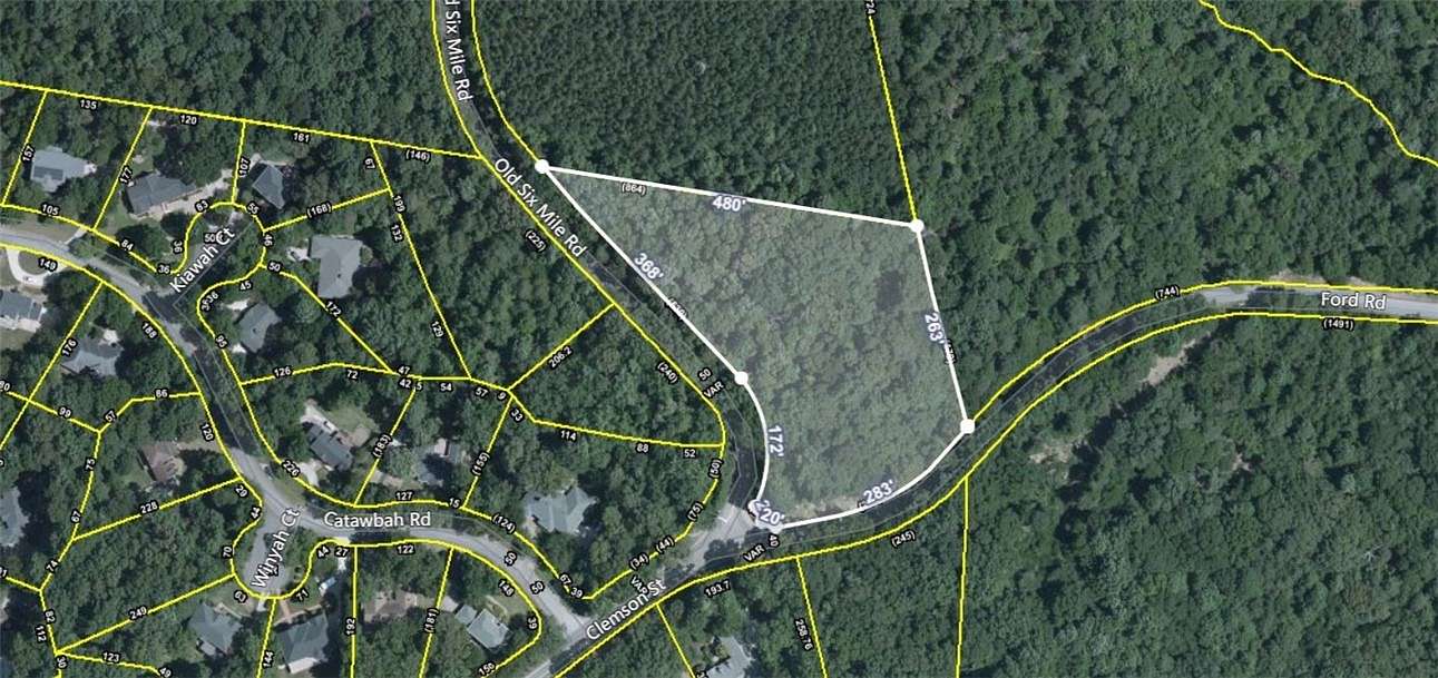 3.11 Acres of Residential Land for Sale in Clemson, South Carolina