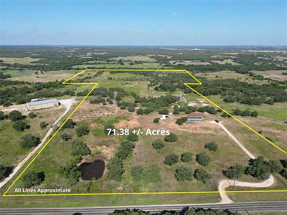 71.38 Acres of Land for Sale in Poolville, Texas