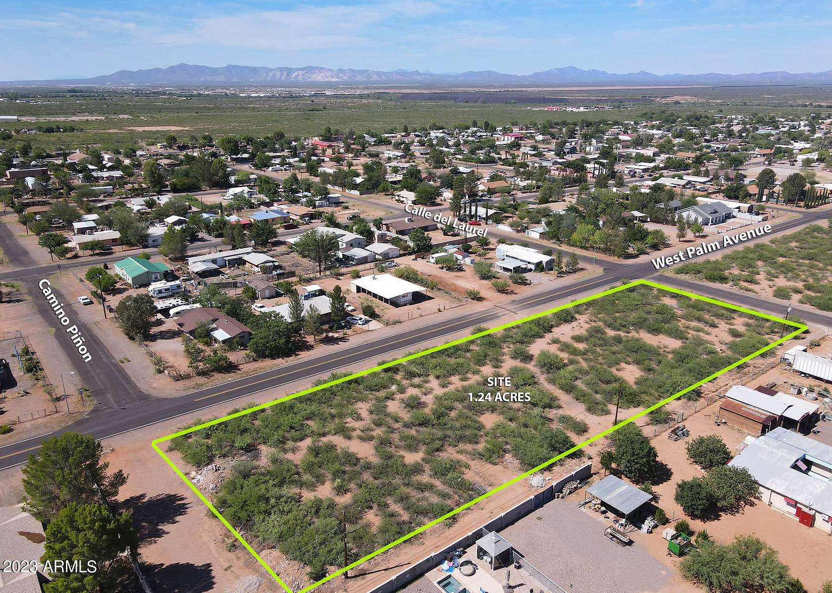 1.24 Acres of Residential Land for Sale in Pirtleville, Arizona