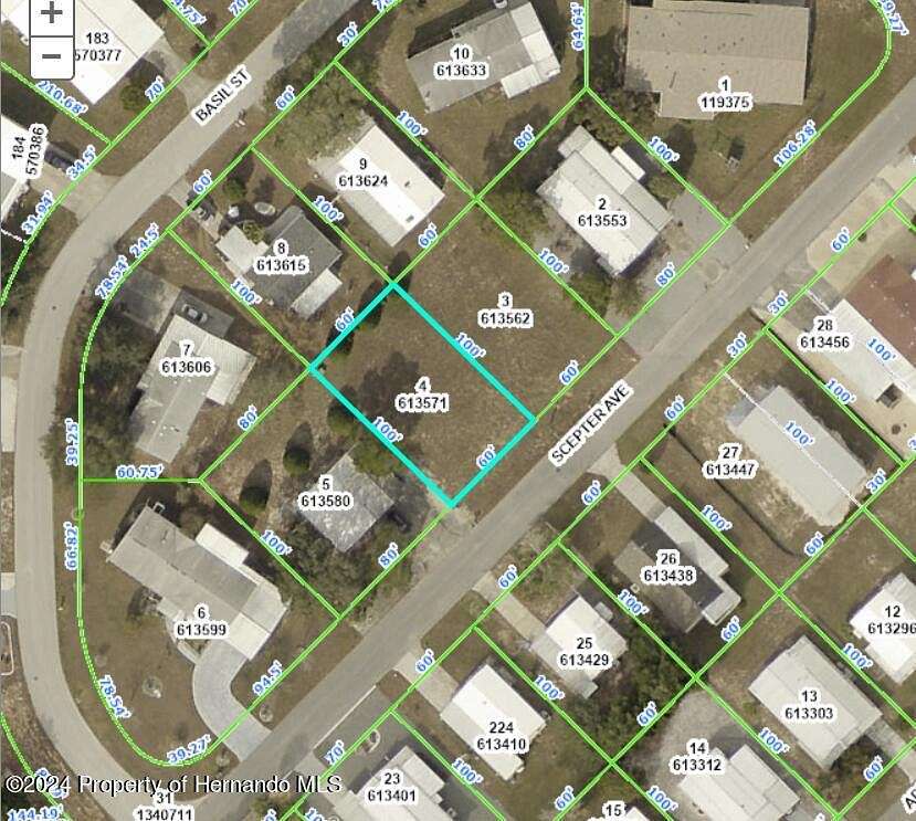 0.138 Acres of Residential Land for Sale in Brooksville, Florida