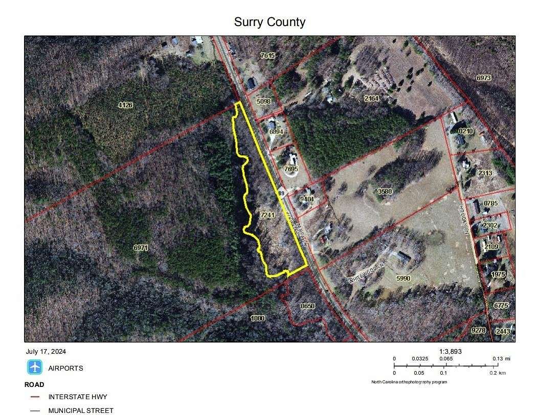 5.94 Acres of Land for Sale in Mount Airy, North Carolina