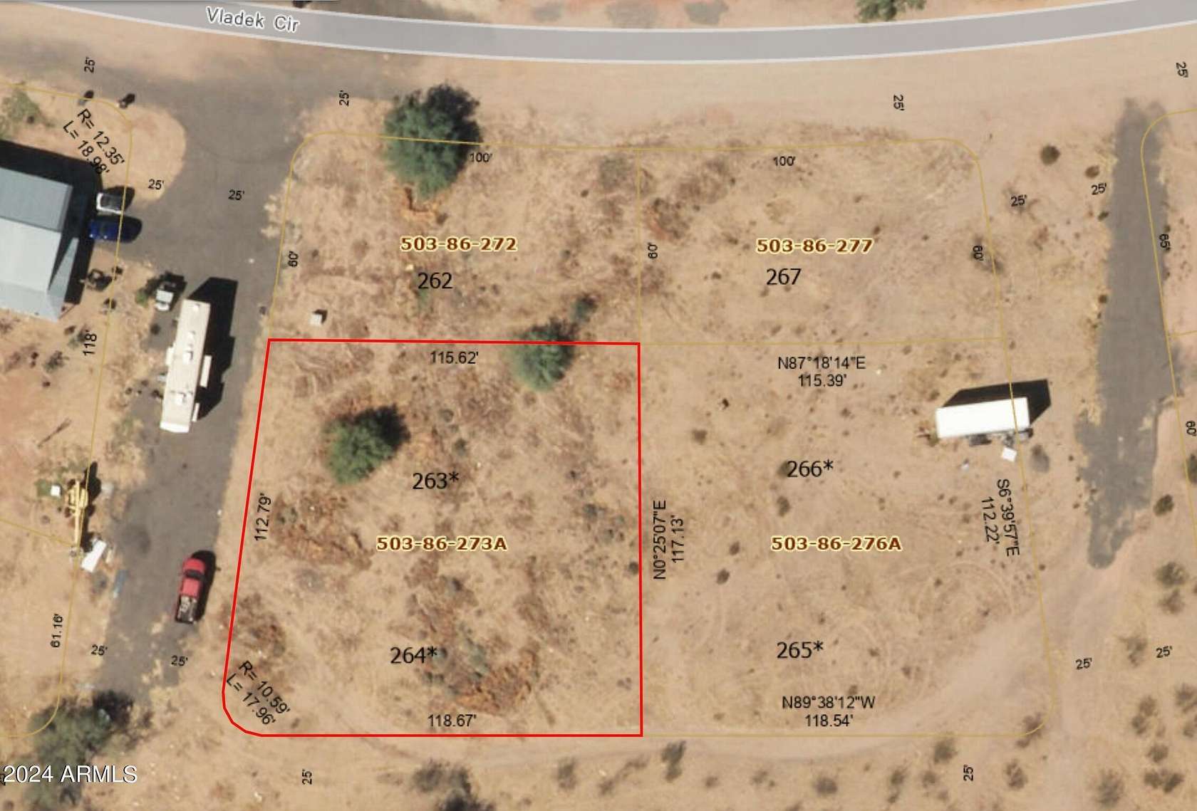 0.34 Acres of Residential Land for Sale in Morristown, Arizona