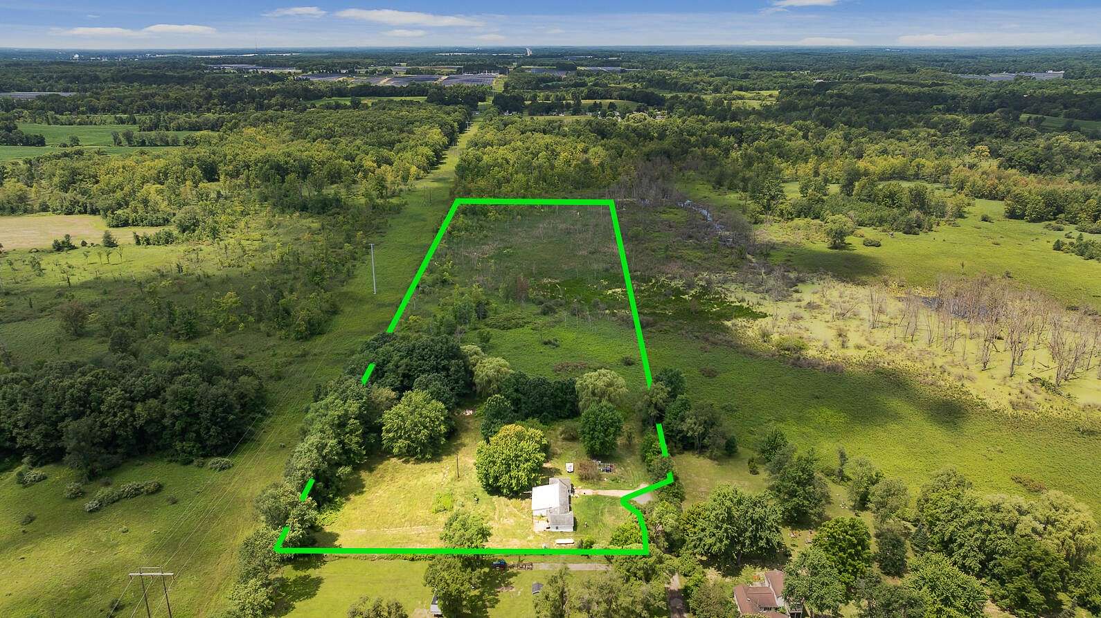 11.5 Acres of Recreational Land for Sale in Albion, Michigan