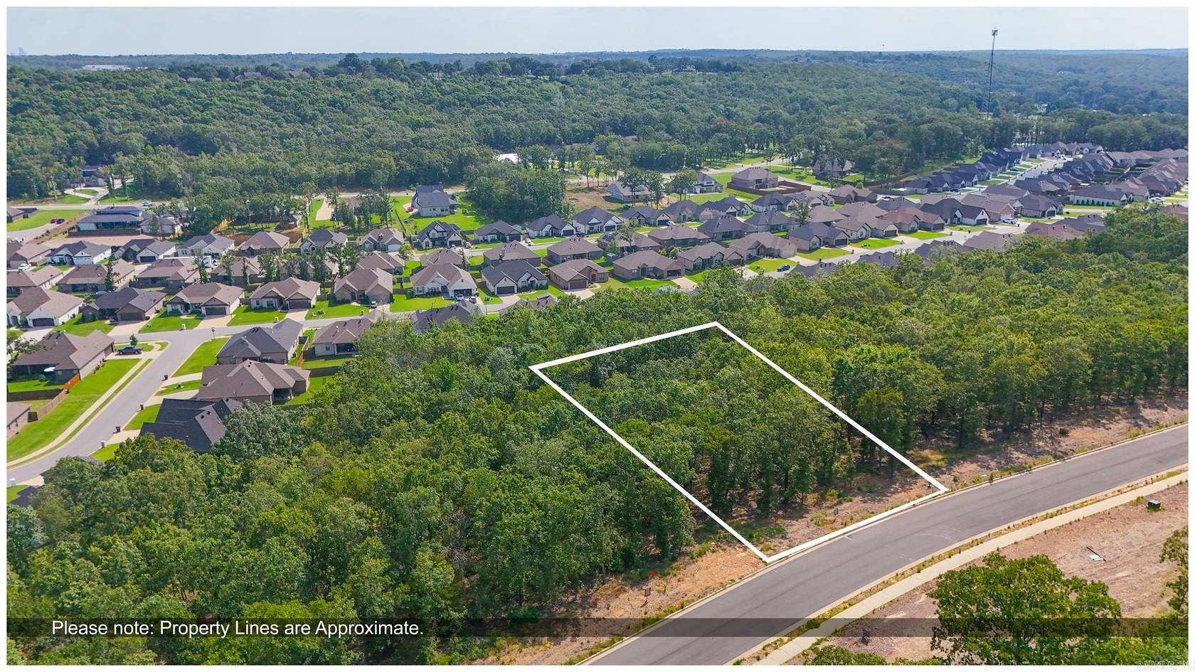 1.01 Acres of Residential Land for Sale in Sherwood, Arkansas