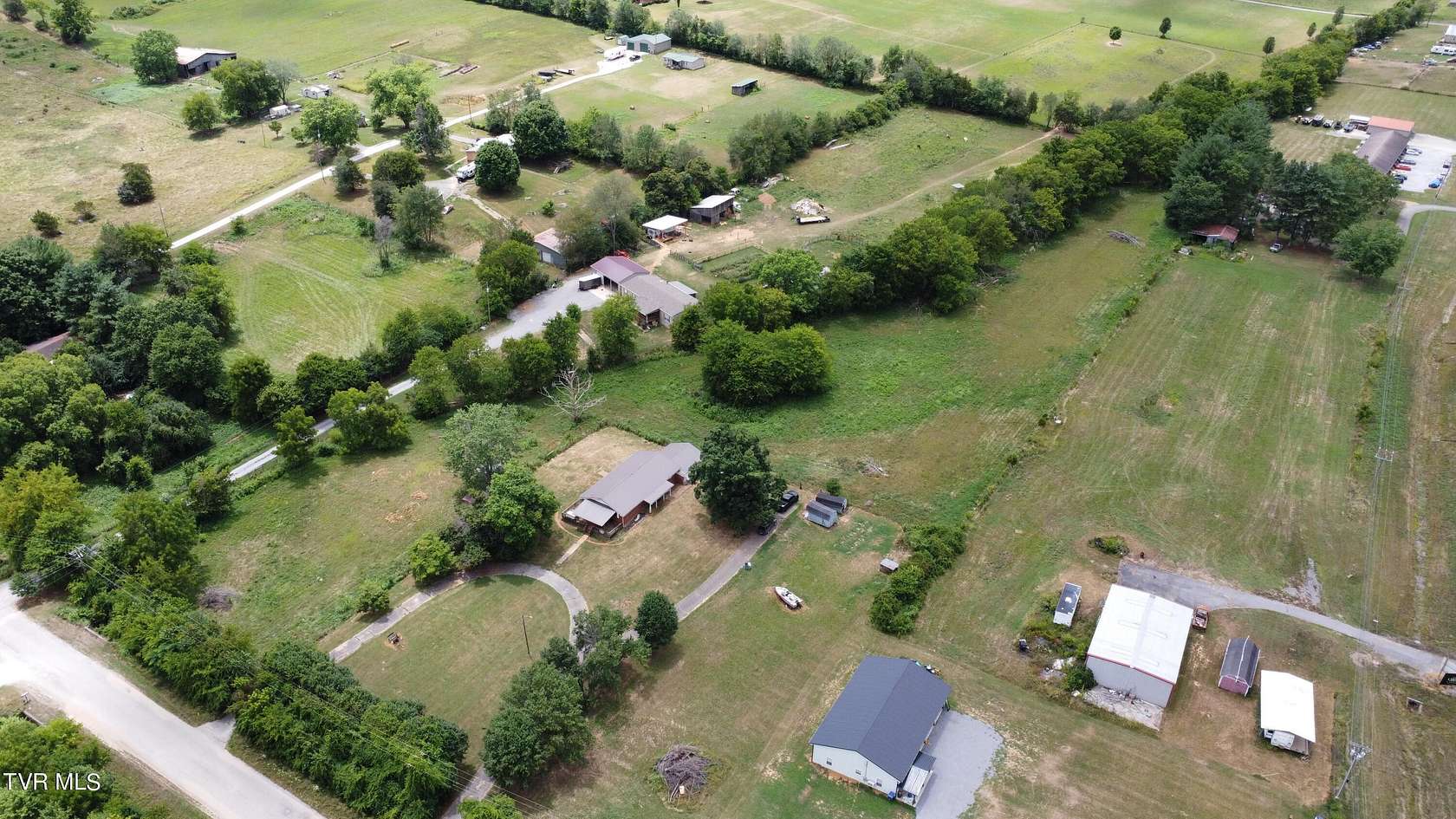 5.36 Acres of Land with Home for Sale in Mooresburg, Tennessee