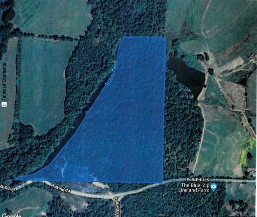 20 Acres of Recreational Land for Sale in Mena, Arkansas