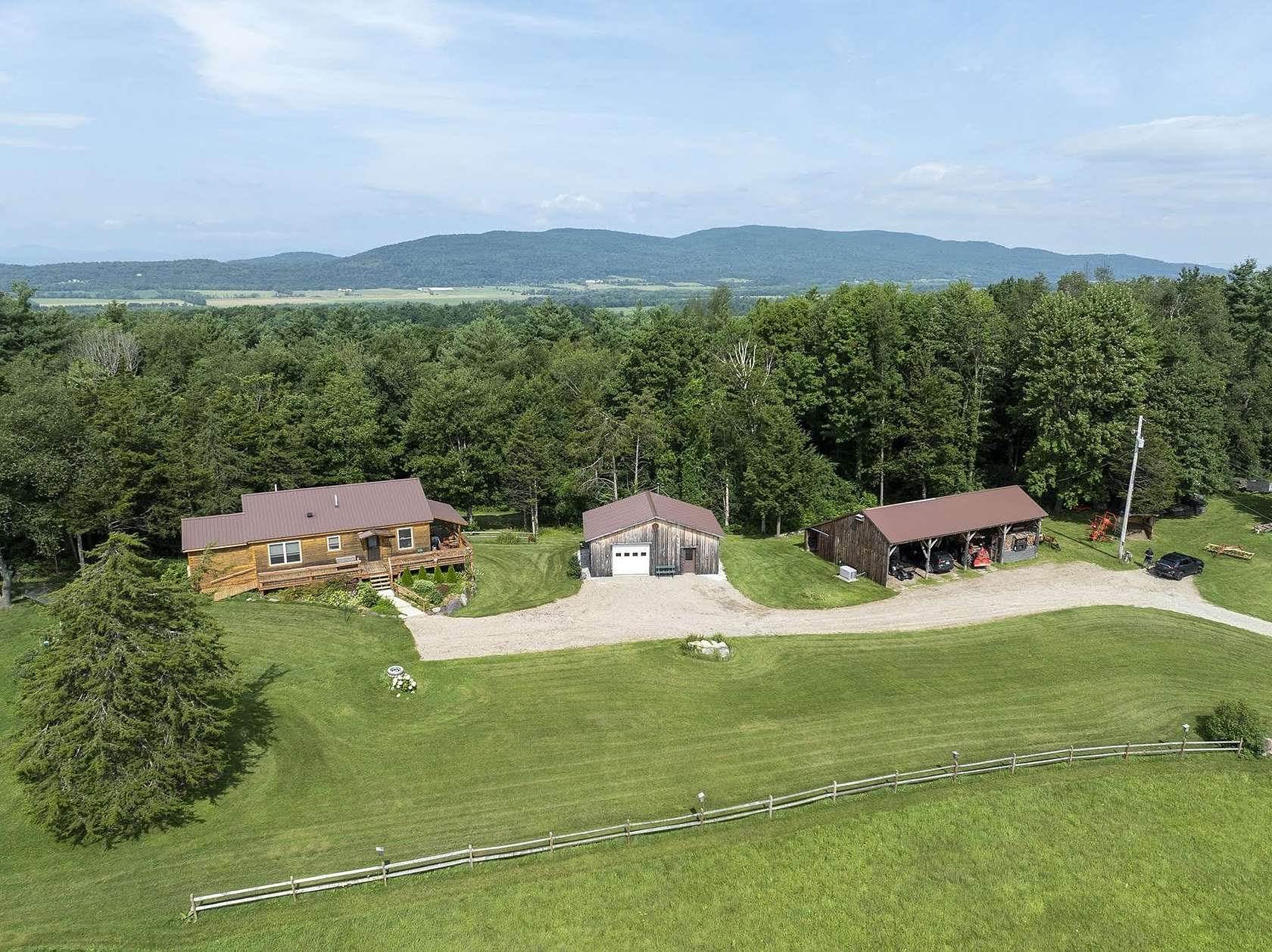 43.9 Acres of Agricultural Land with Home for Sale in Weybridge, Vermont