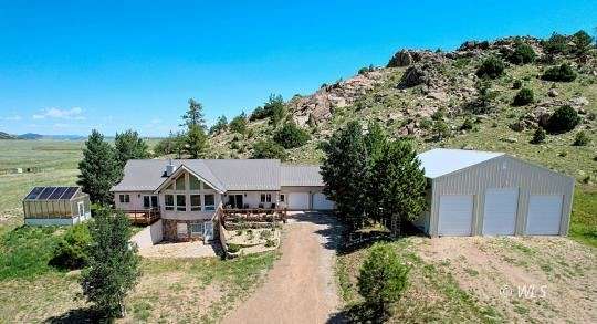 74.58 Acres of Land with Home for Sale in Westcliffe, Colorado