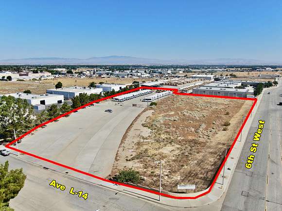 3.86 Acres of Commercial Land for Sale in Lancaster, California