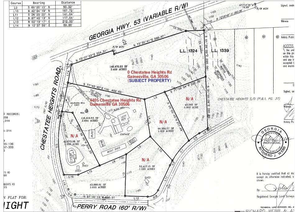 3.409 Acres of Residential Land for Sale in Gainesville, Georgia