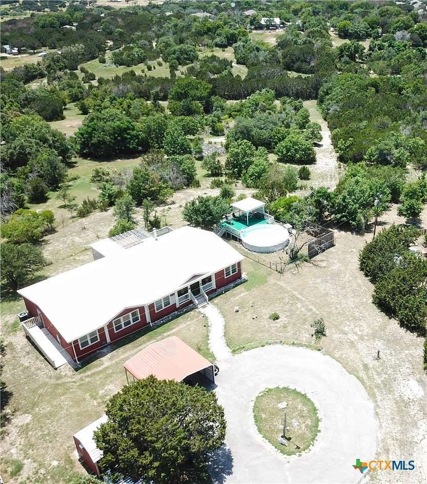 5 Acres of Land with Home for Sale in Kempner, Texas