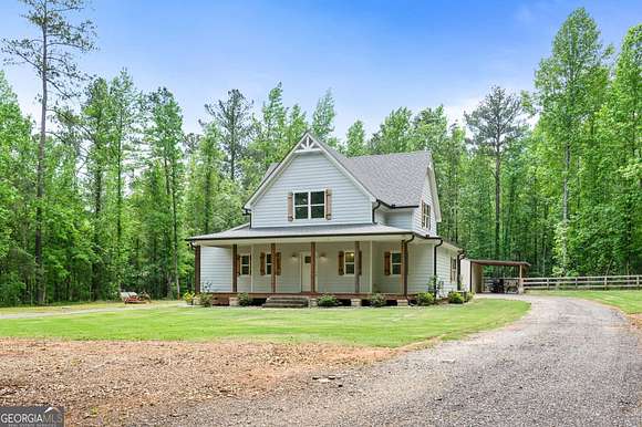 7.77 Acres of Residential Land with Home for Sale in Concord, Georgia