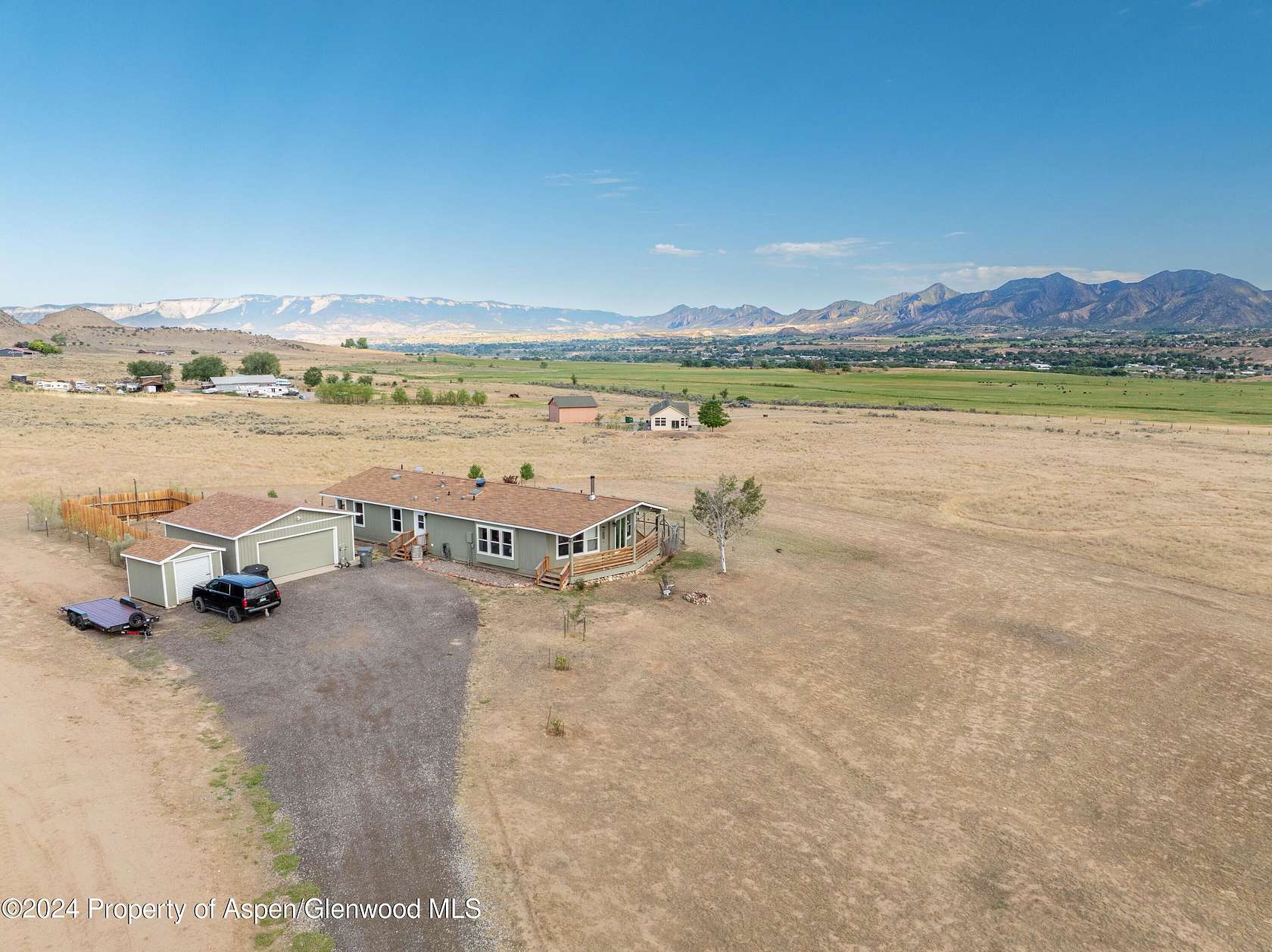 15.72 Acres of Recreational Land with Home for Sale in Silt, Colorado