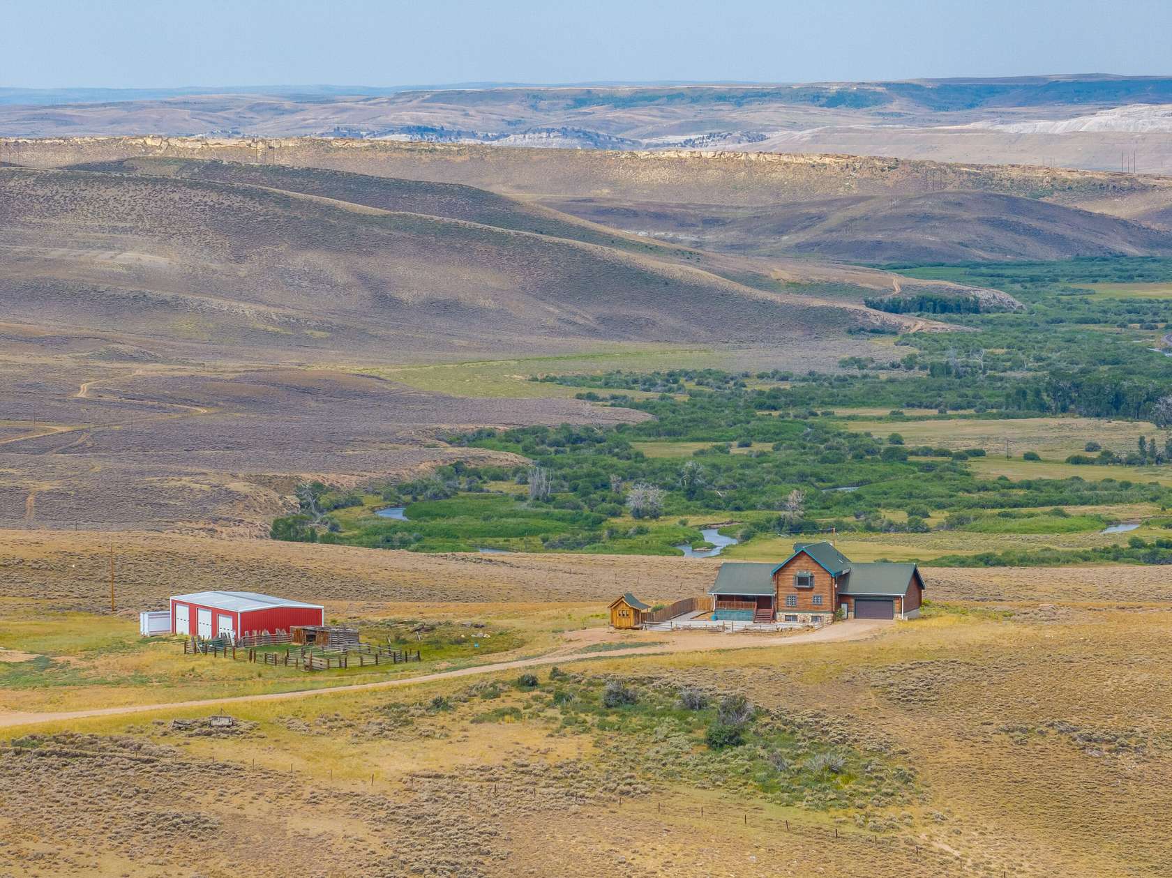 92.97 Acres of Recreational Land with Home for Sale in Kemmerer, Wyoming